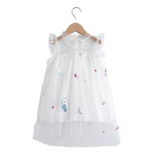 Robes de fête de Noël pour filles, jolies robes rouges ou bleues pour princesses avec dentelle et nœud papillon - Product Image 6