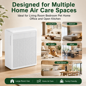 <span class=keywords><strong>Purificador</strong></span> <span class=keywords><strong>de</strong></span> <span class=keywords><strong>Aire</strong></span> Portátil para Oficina en Casa, Filtro HEPA H13, Carbón Activado, <span class=keywords><strong>Iones</strong></span> Negativos, Económico, Certificado por la UE y la CEE, Silencioso - Product Image 3
