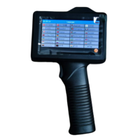 Fábrica al por mayor automática portátil impresora de inyección de tinta de mano pistola inteligente lote máquina de etiquetas digitales para la caducidad Logo Número de impresión