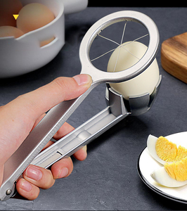 Cortador de Huevos Duros Syh180 al por Mayor, Cortador de Alambre de Acero Inoxidable con 6 Estilos de Corte, Utensilios de Cocina - Product Image 2