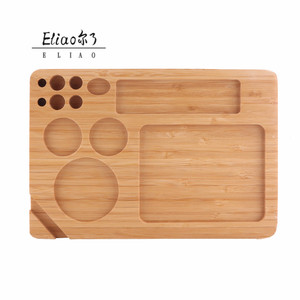 Bandeja <span class=keywords><strong>de</strong></span> Madera para Cachimba Erliao, Bandeja para Fumar con Logotipo Personalizable - Product Image 2