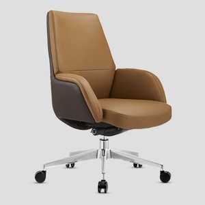 Nouvelle chaise de bureau pivotante pour manager 2022, en cuir PU, Silla De Oficina, mobilier de bureau exécutif, chaise ergonomique de bureau - Product Image 4