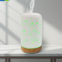 Diffuseur d'arômes, humidificateur d'air, machine d'aromathérapie Machine d'aromathérapie avec conversion de la lumière, lumière d'ambiance, veilleuse