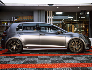 Pegatina de envoltura de coche Perla Metal Gris Vinilo Envoltura de coche con canal de aire Sin burbujas Vinilo de coche 3M Calidad - Product Image 3