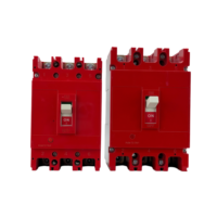Interruptor de Circuito Magnético Térmico MCCB de Alta Tensión de 1140V125M 1200V 18kA 20kA 3 Polos, Color Rojo, para Sistemas de Energía Industriales y Mineras
