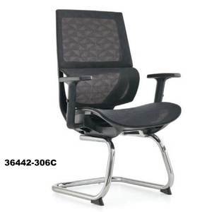 Silla de visita de respaldo alto con silla de reunión de oficina moderna de malla 36442-307C-1 - Product Image 2