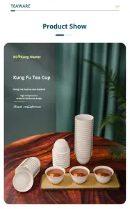 Wegwerp Theekop 60Ml Kung Fu Theekop, Theekopje, Theeceremonie Beker, Waterbeker - Product Image 4