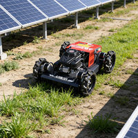 Vente directe d'usine, robot tondeuse à gazon autopropulsé de qualité industrielle certifié CE, capacité maximale de 150 mm, télécommandé