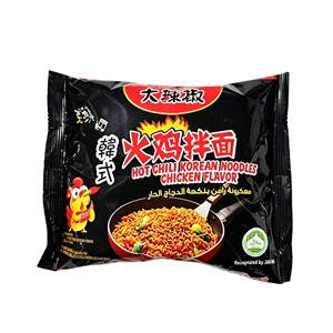 Fideos Instantáneos Coreanos Halal <span class=keywords><strong>Buldak</strong></span> Picantes con Pollo, en Paquete, al por Mayor, OEM/ODM, Etiqueta Privada Personalizada - Product Image 1