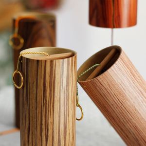 Fabrication de carillons éoliens en bambou pour la méditation, carillons éoliens gravés pour la relaxation, carillons éoliens pour soulager le stress - Product Image 2