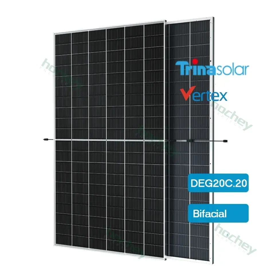 China Wholesale Big Power Trina Mono Perc Silicon Solar Panels 600W 610W Half Cut Bificial PV Modules In Germany Warehouse