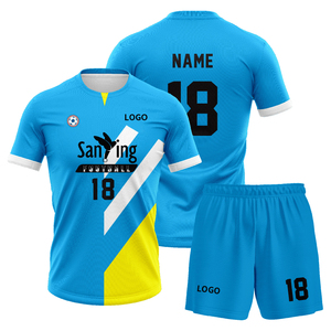 Conjuntos de Uniformes de Fútbol Universales al por Mayor de Fabricante de Equipo Original, Camiseta de Práctica con Logotipo Personalizado, Nombre del Equipo del Club Personalizable - Product Image 4