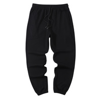 Pantalon de survêtement en coton pour homme, 320g, en molleton bouclette, décontracté, grande taille, style sport, jogger, streetwear, vente en gros