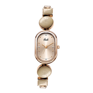 Women's Oval Quartz <b>Watch</b> <b>Diamond</b>-Studded Bracelet Waterproof Quartz <b>Watch</b> Simple and Versatile Fashion Women's <b>Watch</b> - Product Image 5