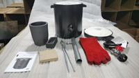 Fourneau à gaz propane pour la fonte de l'or, de l'aluminium, de l'argent et du cuivre, dernière conception, vente chaude, 6 kg, 10 kg, prix d'usine