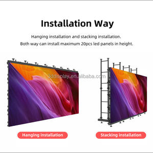 Pantalla LED de Alquiler para Video Wall P3.91 P4.81, Precio de Fábrica, Pantalla LED de Alta Definición para Exteriores para Eventos - Product Image 2