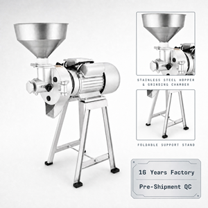 Moulin à sec domestique compact pour la mouture <span class=keywords><strong>de</strong></span> piment, poivre <span class=keywords><strong>noir</strong></span>, riz, <span class=keywords><strong>blé</strong></span>, maïs et autres céréales - Product Image 5