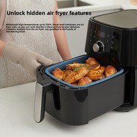 Nouvelle Tendance : Boîte de Rangement Congélateur en Silicone Alimentaire avec Couvercle Ventilé, Logo Personnalisé, Conteneur Multi-Capacités pour Fruits et Légumes Frais