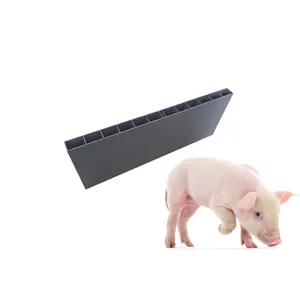 Pasokan pabrik panel pvc untuk pena babi panel pvc untuk rumah babi murah dan tahan lama panel pagar pvc
