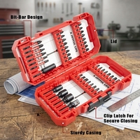 TOOLJOY – Fournisseur d'usine OEM ODM – Kit de 43 embouts à chocs robustes et magnétiques pour réparation domestique