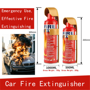 <span class=keywords><strong>Extincteur</strong></span> portable à base d'eau 500ml 1000ml, spray mousse pour voiture, boîte à gants, maison, voyage - Product Image 1
