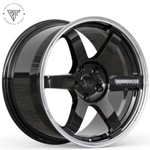 <span class=keywords><strong>ล้อ</strong></span>อัลลอย Te37ปลอมแปลงสำหรับรถแข่ง Volk 5X114.3 18-22นิ้วสีดำด้านสภาพใหม่สำหรับ GTR - Product Image 5