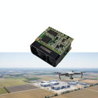Module de télémètre laser économique, précision 0,5 m, 6 mrad, portée 1,8 km, 1500 m, pour débutants et drones