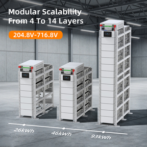 High Voltage <b>Solar</b> <b>Generator</b> Storage BYD Blade Battery LiFePO4 Stackable IP65 50kWh 100kWh Home Energy Storage Poland Stock - Product Image 3