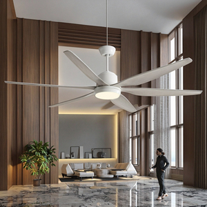 Factory Direct AC Motor Metal Ceiling Fan <b>Light</b> Energy Efficient <b>Timer</b> Remote Control Outdoor Hotels Households US Plug Outdoor - Product Image 3
