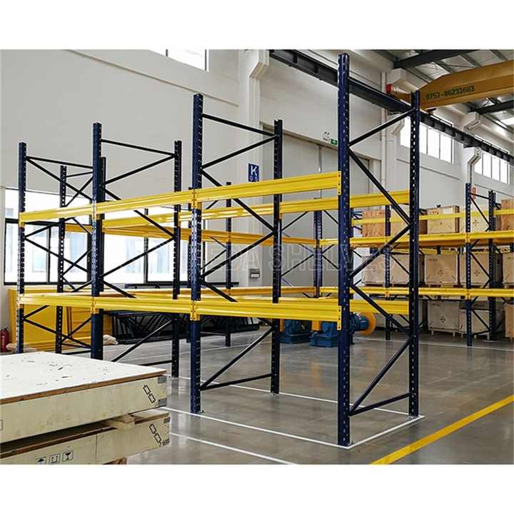 Heavy-Duty Selective Pallet Racking System Multi-Functional Corrosion ...