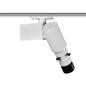 20W DALI 0-10V Диммируемый ширококадровый проектор, не стробоскопический профильный контурный прожектор для дорожек для освещения галереи