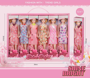 Набор модных кукол из ПВХ, Милая Мини мягкая игрушка, длинные волосы, Русалка, принцесса для девочек - Product Image 2