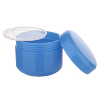 Pots en plastique pp vide, pot de 20g 50g 100g 150g, contenant cosmétique pour crème de visage, vente en gros, livraison gratuite