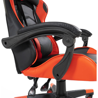 Günstiger Gaming-Stuhl Ergonomischer Gaming-Sofa-Stuhl mit Robuster Basis und Bequemem Kissen für Heim-Gamer