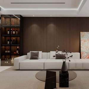 Meubles de panneaux en bois sur mesure de haute qualité et modernes pour hôtels, différents styles - Product Image 2