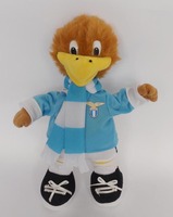 Peluche personnalisée en forme d'aigle, jouet en peluche doux avec rembourrage en polyester et coton PP