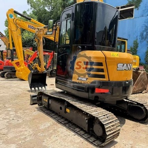 Mini Excavadora Usada en Oferta, SANY SY50 SY18 SY35 60 75 55 Sy55c, Mini Excavadora de Segunda Mano a Precio Económico en Stock - Product Image 3
