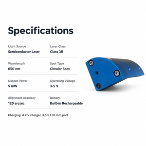 Autocollimatori Zhongji per Allineamento Rapido con Rilevamento Immagine Laser, Compatibili con Obiettivi da 46-48mm, 1 Anno di Garanzia - Product Image 6