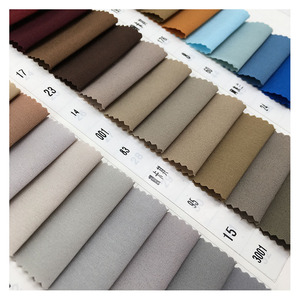 Listo para enviar multicolor 100D 4 vías estiramiento 94% poliéster 6% spandex tela tejida suave para ropa deportiva - Product Image 2