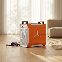 Machine de nettoyage au laser pulsé portable 300W Pro, tête de nettoyage nouvelle génération légère, haute efficacité, haute vitesse, pour pierre, métal, rouille