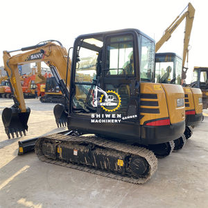 2021 Sany Mini pelle originale SY55C en état presque neuf prix bas avec moteur et pompe de bons composants de base - Product Image 3