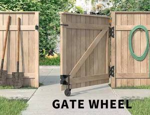 Balançoire réglable en stock local américain, roulettes à <span class=keywords><strong>ressort</strong></span> robustes <span class=keywords><strong>pour</strong></span> <span class=keywords><strong>portail</strong></span> coulissant en acier inoxydable <span class=keywords><strong>pour</strong></span> portails (gauche) - Product Image 6