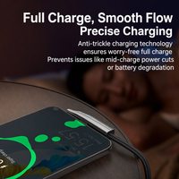 Câble de charge rapide USB-C tressé à 90 degrés PD 240W avec indicateur LED anti-surcharge pour transfert de données gaming pour téléphones et ordinateurs portables