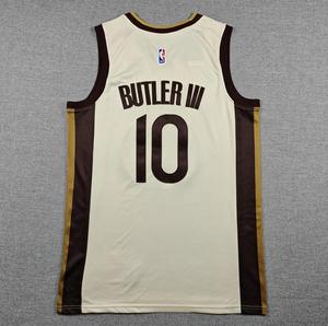 Camiseta Deportiva Bordada de los Golden State Warriors Edición Ciudad en Color Crema, Regalo en Oferta - Product Image 2