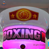 Machine de boxe à monnayeur avec affichage LED du score – Jeu d'arcade très rentable pour centre de jeux et parc d'attractions