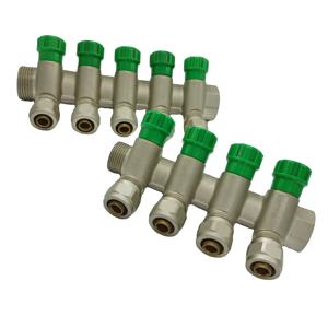 Fournisseur Europe collecteur type EN12461 collecteur en laiton connecteur mobile collecteur d'eau <span class=keywords><strong>maison</strong></span> alimentation en eau pour tuyau pex-al-pex - Product Image 1