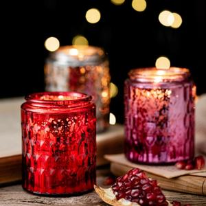 Bougies parfumées en verre pour aromathérapie, bougie parfumée de luxe personnalisée OEM, boîte cadeau pour la décoration intérieure - Product Image 6