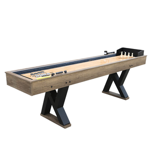 Phong cách 9ft LED ánh sáng shuffleboard bảng bền CR thương hiệu thể thao trong nhà Thiết bị tập thể dục làm bằng gỗ - Product Image 2