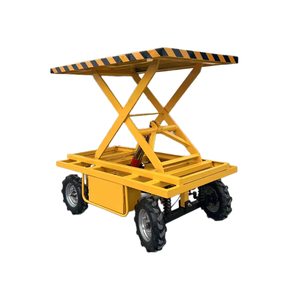 Vertical Scaffolding Lifting Flatbed Small Cart Manual <b>Trolley</b> for Space Saving - Product Image 5