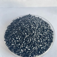 Plástico de Ingeniería Taiyi POM Reforzado, Resistente al Desgaste, Granulado Fluido, Negro y Blanco, Alta Resistencia a Impactos, Material para Tallado Láser
